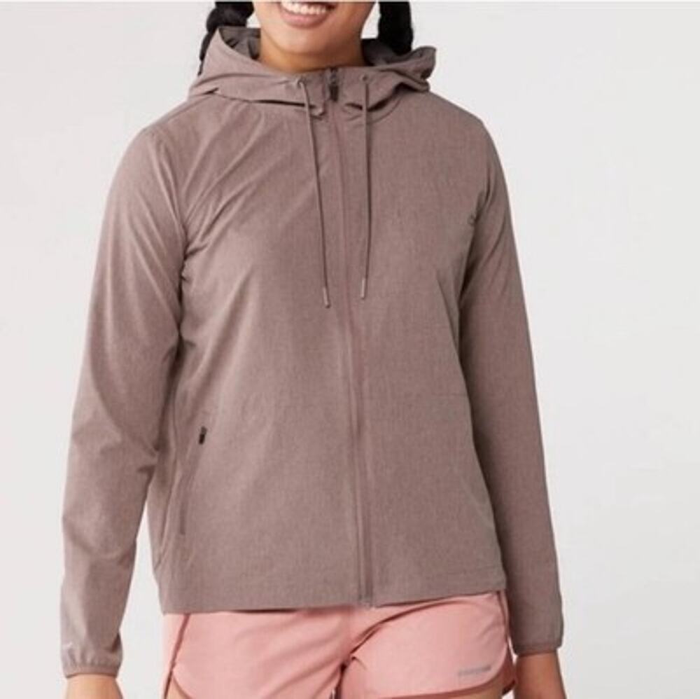 Vuori Women's Outdoor Trainer Shell Jacket Full Zip Size XS